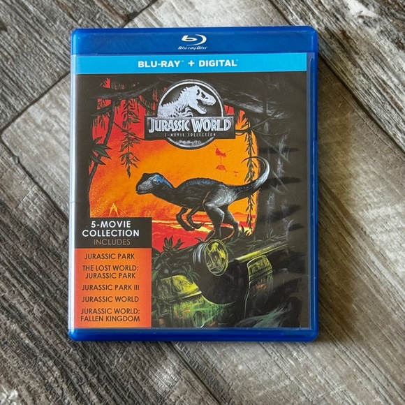 Jurassic World 5 Movie Collection Blu-Ray - Picture 1 of 5